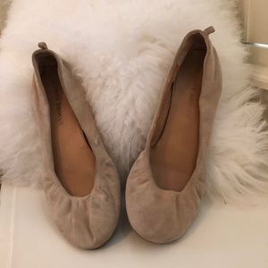 Audrey Brooke Cream Flats